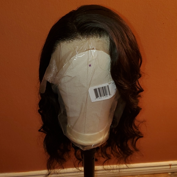 Virgin human hair frontal wig